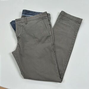 J. Crew men’s 484 Slim khaki/army colored pants